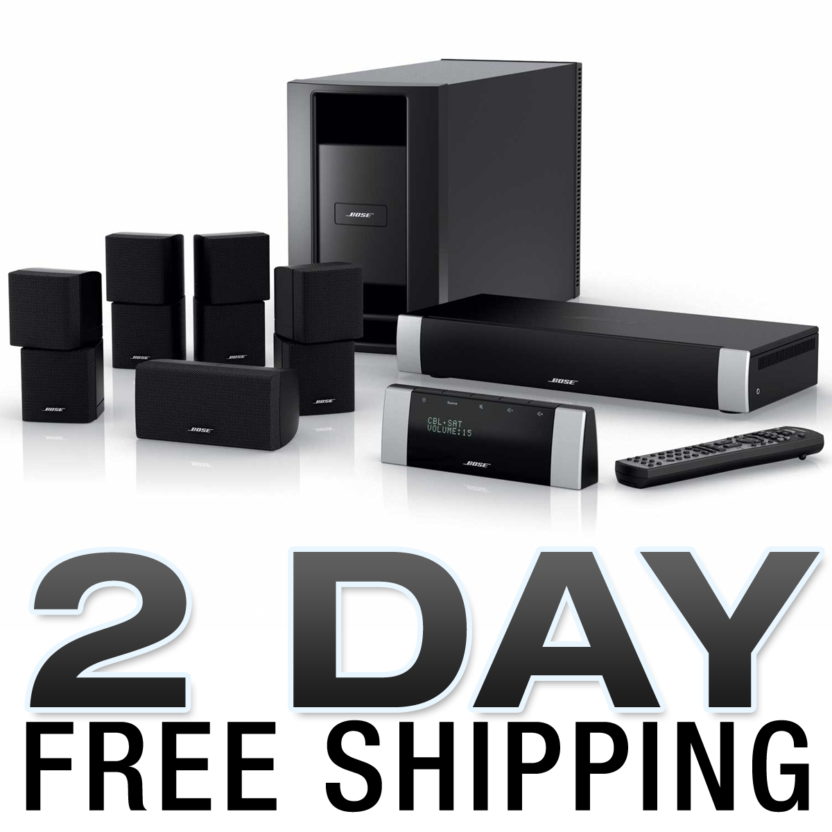 Bose Lifestyle V20 Home Theater System - Black - Hdmi